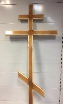 Крест деревянный №1 - Кресты надгробные